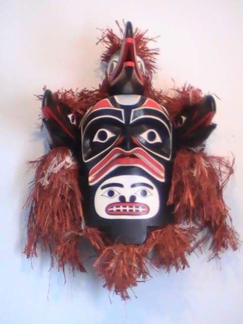Baxbakwalanuksiwe cannibal bird mask