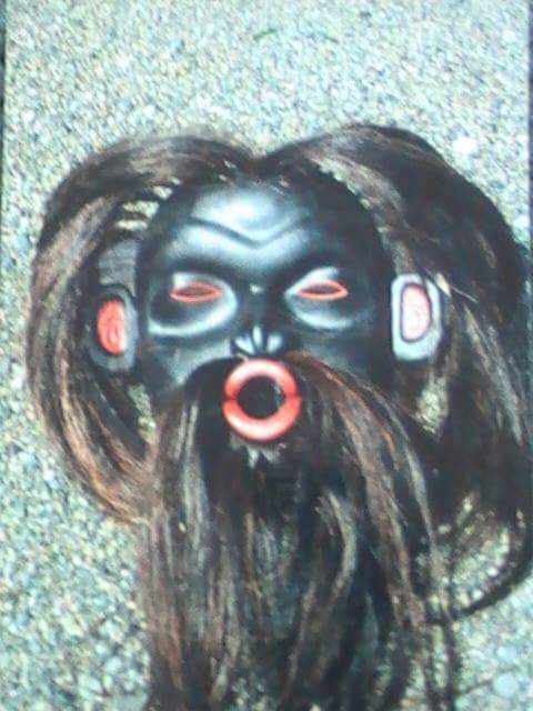 Dzunukwa mask, alternate piece